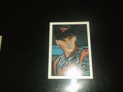 1990 topps  Bowman    Gregg Olson   Sweepstakes   Art  Card    Baltimore Orioles