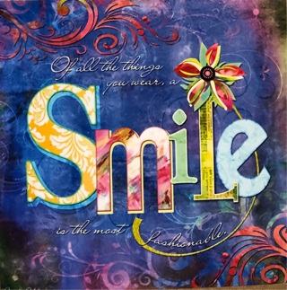 SMILE - 4 x 4” MAGNET - GIN ONLY