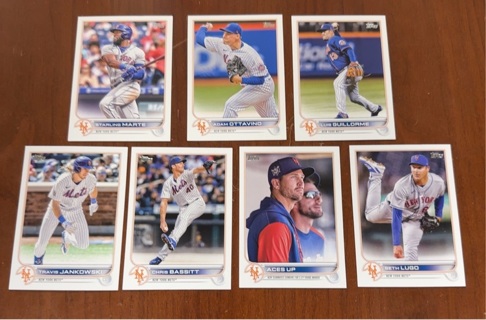 2022 Topps Update New York Mets lot