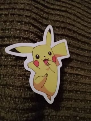 Pikachu vending sticker 02