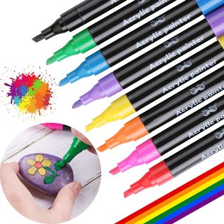 Acrylic Paint Marker Pens 8 Colors