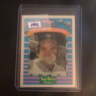 1991 Kellogg’s Yogi Berra #11