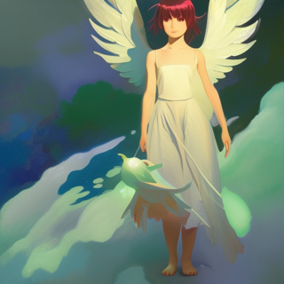 Listia Digital Collectible: Angel In The Clouds