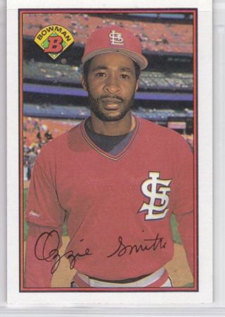 Ozzie Smith 1989 Bowman St. Louis Cardinals