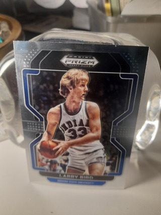 CHROME Larry Bird Panini Prizm Indiana State/Celtics