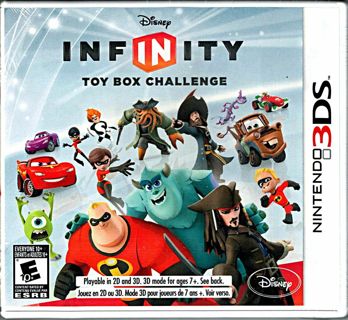 3DS - Disney Infinity Toy Box Challenge Video Game for Nintendo 3DS Rated E: Everyone