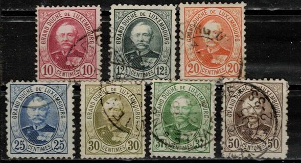 Luxembourg Stamps, 1891-1893