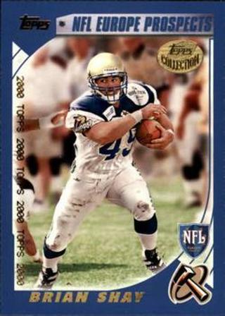 Tradingcard - NFL - 2000 Topps - Topps Collection #341 - Brian Shay EP - Berlin Thunder