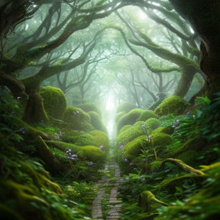 Listia Digital Collectible: SECRET FOREST PATHWAY