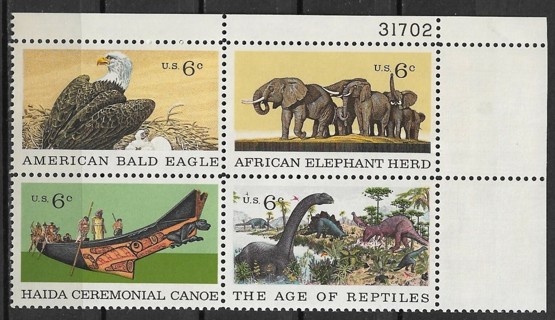 1970 Sc1387-90 Natural History MNH PB4