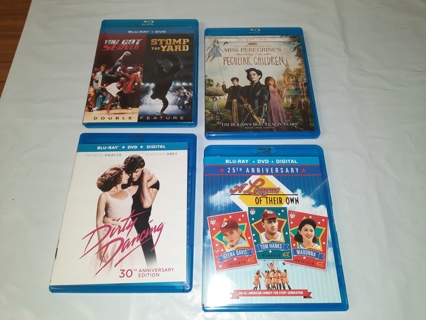 4 Blu Ray DVD Movies!