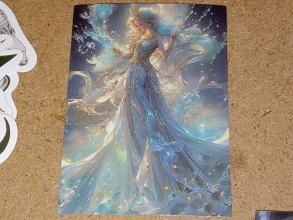 Beautiful new one nice vinyl lap top sticker no refunds regular mail very nice quality