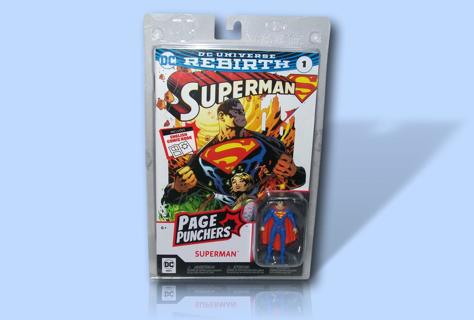New! Page Punchers - DC Universe Rebirth: Superman # 1 NM Sealed Package
