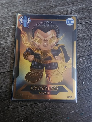 Ooshies Black Adam gold card