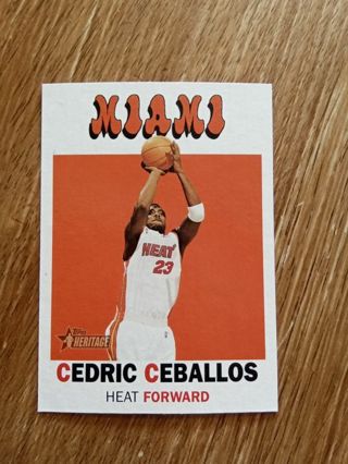 Topps- Cedric Ceballos