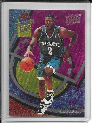 Larry Johnson 1993-94 Ultra Power in the Key #1