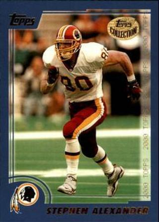 Tradingcard - NFL - 2000 Topps - Topps Collection #173 - Stephen Alexander - Washington Redskins