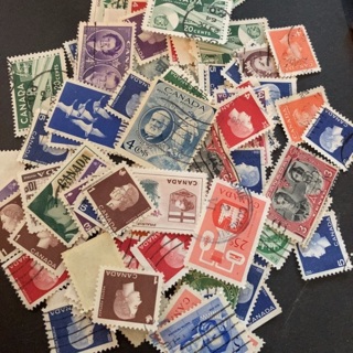 Canada stamp lot used 