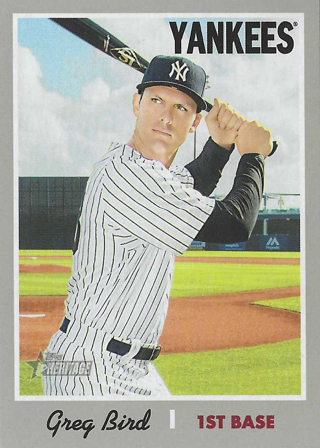 2019 Topps Heritage/Heritage High Number Yankees Lot