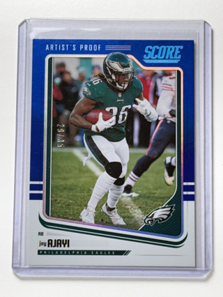 Jay Ajayi /35 - 2018 Score Artist's Proof #260