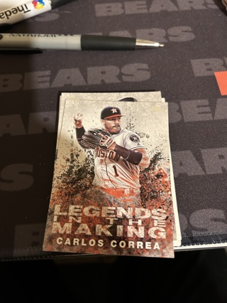 2018 topps legends in the making carlos correa