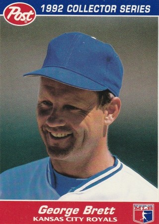1992 Post Cereal #11 George Brett Baseball Card
