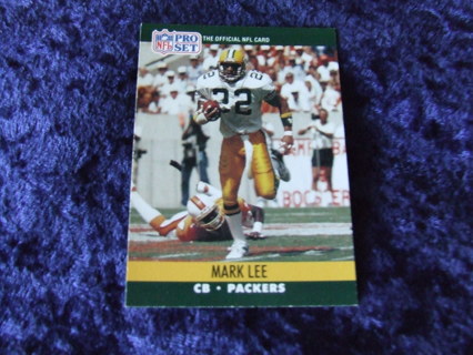 1990 Mark Lee Green Bay Packers Pro Set Card #503