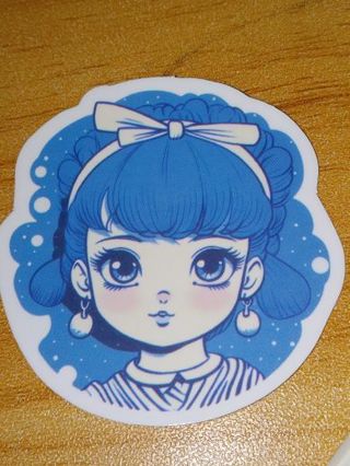 Anime new nice vinyl lap top sticker no refunds regular mail very nice quality