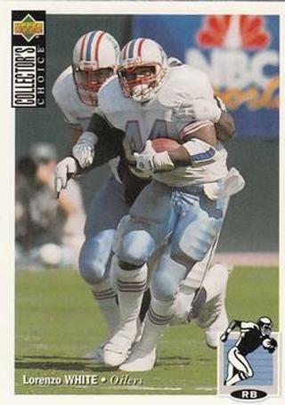 Tradingcard - NFL - 1994 Collector's Choice #75 - Lorenzo White - Houston Oilers