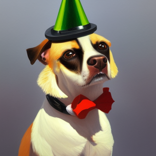 Listia Digital Collectible: Party Dog