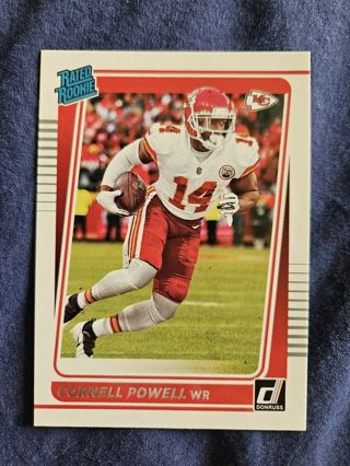 2021 Donruss Rated Rookie Cornell Powell