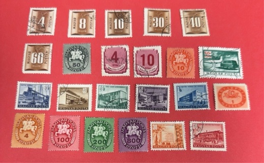 Hungary stamp lot