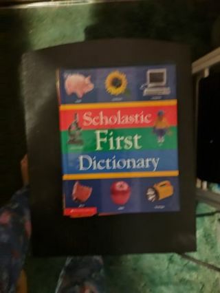 Book Scholastic First Dictionary