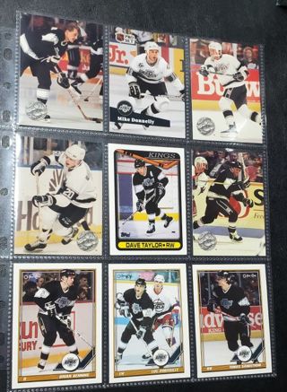 9 Kings NHL Cards