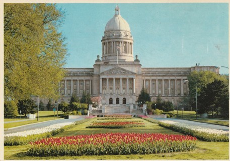 Vintage Unused Postcard: (c1): Kentucky State Capitol, Frankfort