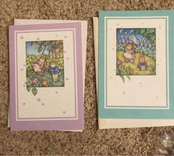 4 greeting cards