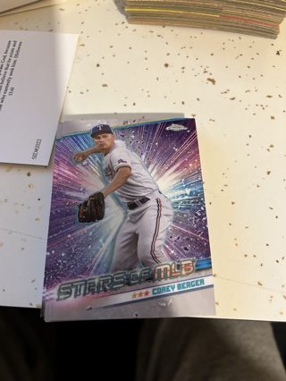 2024 topps stars of mlb chrome corey seager