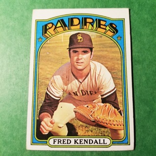 1972 - TOPPS BASEBALL CARD NO. 532 - FRED KENDALL - PADRES