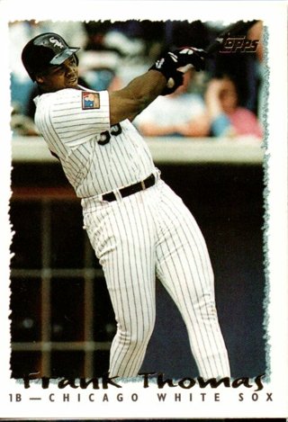 1995 Topps Frank Thomas #1