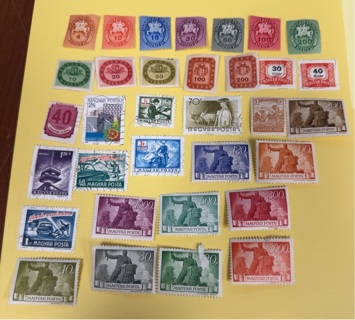 Hungary stamp lot