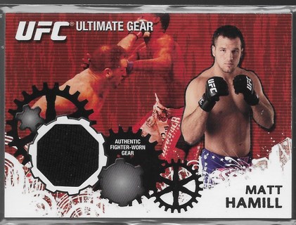 2010 Topps UFC Series 4 Ultimate Gear Relic Matt Hamill #UG-MHA