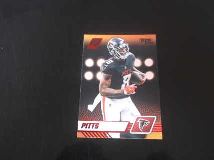 2023 Panini Zenith   Kyle Pitts   Red Zone Parallel   card  #  6  atlanta  falcons