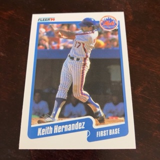 1990 Fleer - [Base] #205 Keith Hernandez