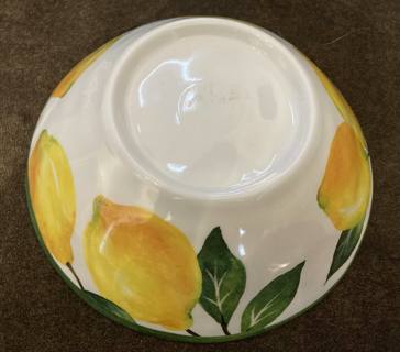 Decorative Lemon Bowl