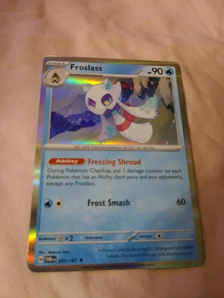 Froslass 53/167 Non-Holographic Pokemon card