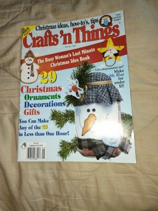 Vintage Crafts' n Things Magazine (January 1999)