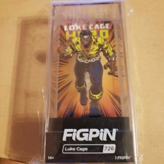 SEALED MARVEL LUKE CAGE HERO FOR HIRE FIG PIN