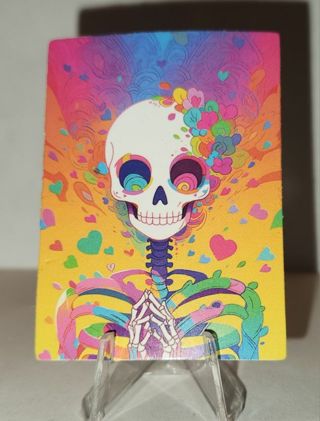 Colorful Skeleton Sticker