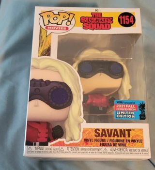 Funko Pop DC Comics Suicide Squad Savant #1154 Brand New