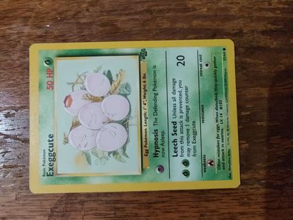 Pokemon Jungle Set Exeggcute 52/64 #1